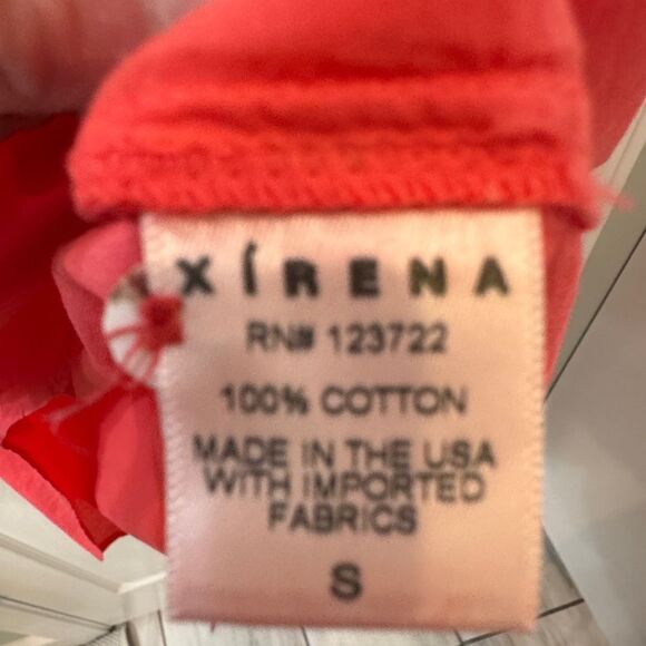 Xirena Sugar Poppy Beau 100% Cotton long sleeve button up made in the USA Shirt - Picture 6 of 13